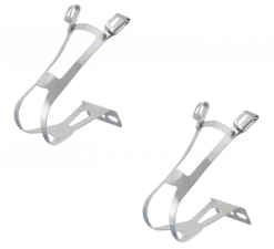 CNC Classic Pedalhaken Mit Öse Für Riemen Verchromt [7769]