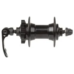 CNC Sealed Disc Vorderradnabe 32L Schwarz Inkl. QR [16628]