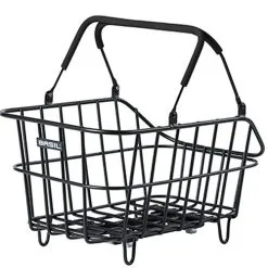 Basil Cento MIK Korb Aluminium Schwarz + MIK Adapterplatte [17702]