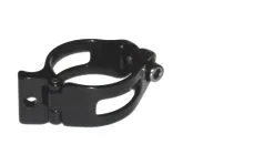 CNC Umwerferschelle Aluminium 31,8mm Schwarz [8647]