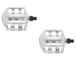 CNC Plattformpedale Basic MTB Silber [8622]