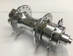 CNC Light Singlespeed Disc Hinterradnabe 32L Silber Inkl. Ritzel [19741]