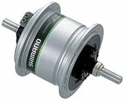 Shimano Nabendynamo DH-3R35-A-N 36 Loch Schraubachsen-Typ Silber Für Rollerbrake [10366]