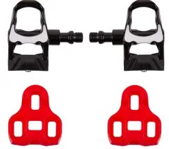 M-Wave Drag-R1 Cliplesspedale Schwarz (Keo Kompatibel) [21350]