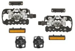 Exustar E-PM818 Halb-Clipless Pedale Inkl. Cleats [19885]