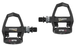 Exustar E-PR200BK Renn Cliplesspedal Schwarz (Keo Kompatibel) [20229]