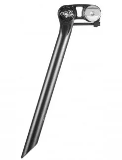 Humpert Ergotec Futura Sattelstütze 27,2 X 340 - 400 Mm Schwarz [13878]