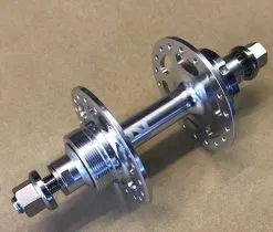 Novatec Light Bahnhinterradnabe Fix/Free Silber 36L [17624]