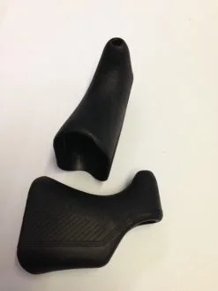 CNC Bremsgriffgummi Überzug Paar Schwarz Für Aussenverlegte Bremszüge [13282]