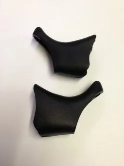 CNC Bremsgriffgummi Überzug Paar Schwarz Für Innenverlegte Bremszüge [13281]