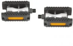 CNC Gummiblock Pedale Schwarz [10685]