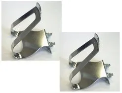 MKS Pedalhaken Half Clip Verchromt [5996]