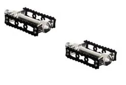 MKS Sylvan Touring Pedale Silber/schwarz [9465]