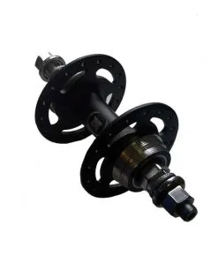 Novatec Bahnhinterradnabe Fix/Free Matt-schwarz 36L [19985]