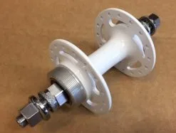 Novatec Bahnhinterradnabe Fix/Free Weiss 32L [10988]