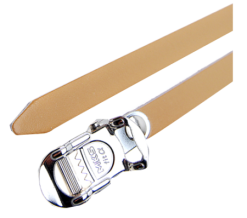 MKS Pedalriemen "Fit Alpha Spirits" Leder, Braun [4853]