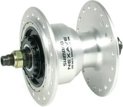 Shimano Nexave Vorderradnabe HB-IM70 Für Rollerbrake Silber 36L Inkl. QR [1500]