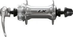 Shimano LX Centerlock Vorderradnabe HB-T675 36 Loch Silber Inkl. QR [19708]