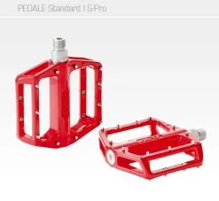 NC-17 Standard II Pro Pedale Rot [9395]
