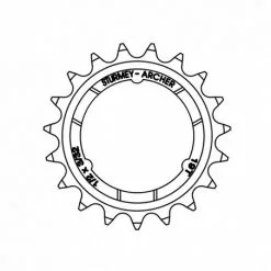 Sturmey Archer C50 3/32" Ritzel 20 Zähne Gekröpft [20585]
