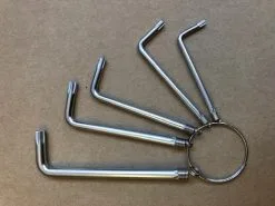 CNC Torx Schlüsselset T10/15/20/25/30 [4757]