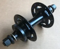 CNC Bahnhinterradnabe Track-One Fix/Free Schwarz 24L [17660]