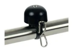 Widek Paperclip Mini Klingel Schwarz [20182]