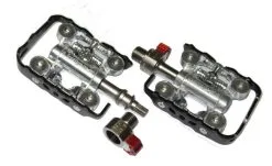 Wellgo QRD-M17C Halb-Klickpedal Mit Schnellspannachse [8898]