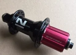 Novatec X-Light Road Hinterradnabe 24 Loch Schwarz 239g [14879]